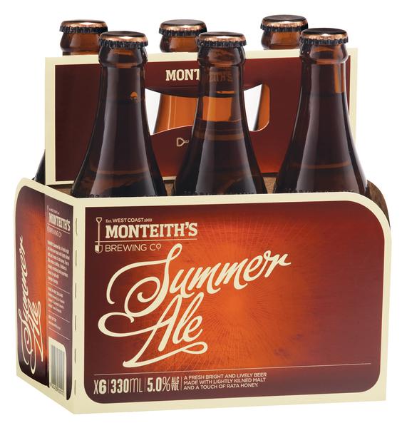 Monteith's Summer Ale - 6-Pack